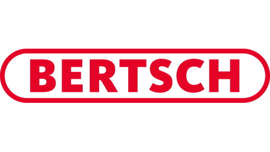 Bertsch logo: red wordmark 'BERTSCH' inside a red rounded-rectangle outline.